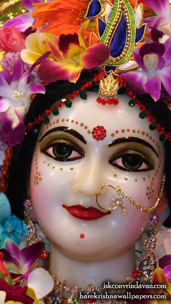 Sri Radha Close up Wallpaper (010) Size 675x1200 Download