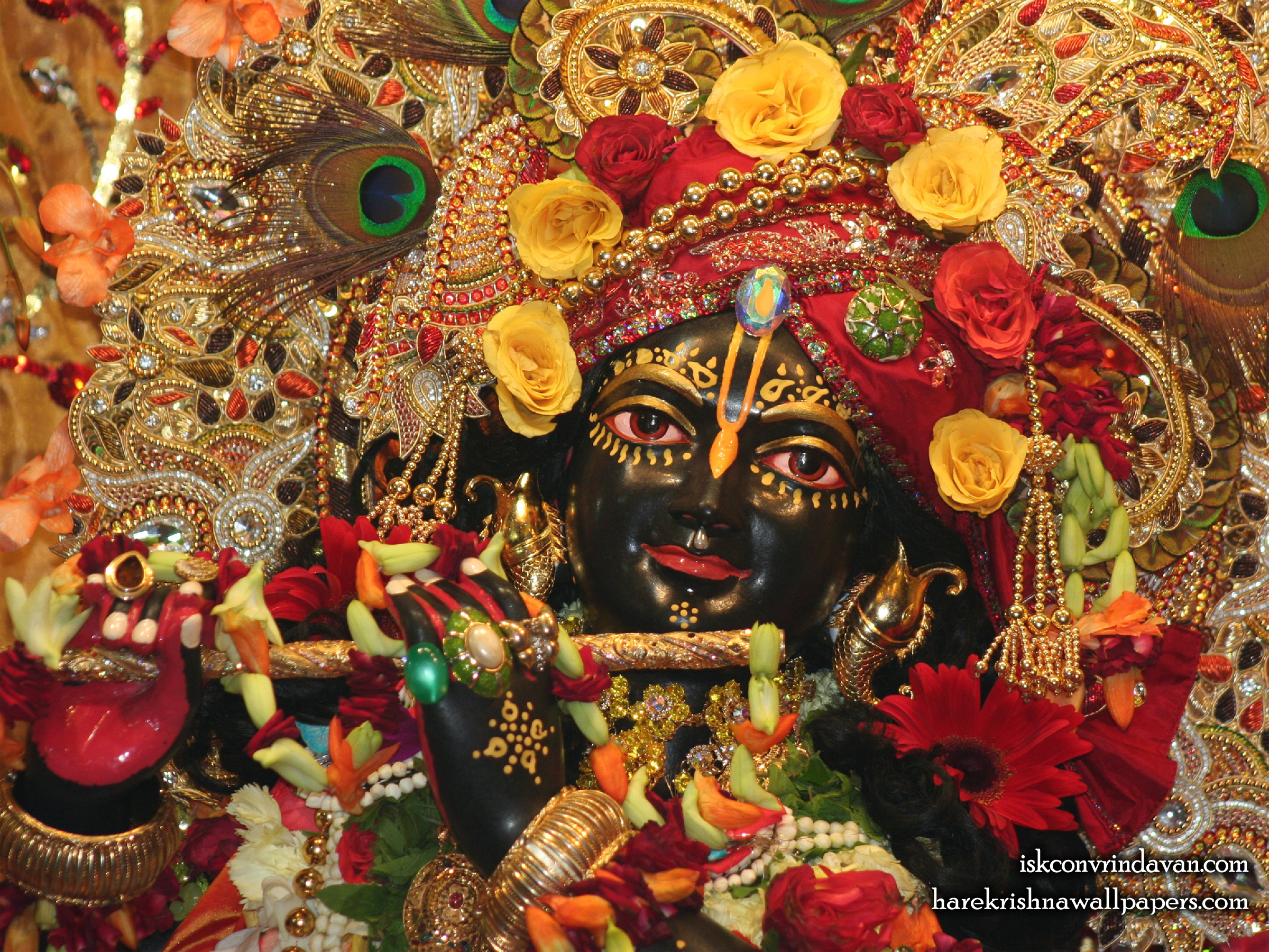 Sri Shyamsundar Close up Wallpaper (012) Size 2400x1800 Download