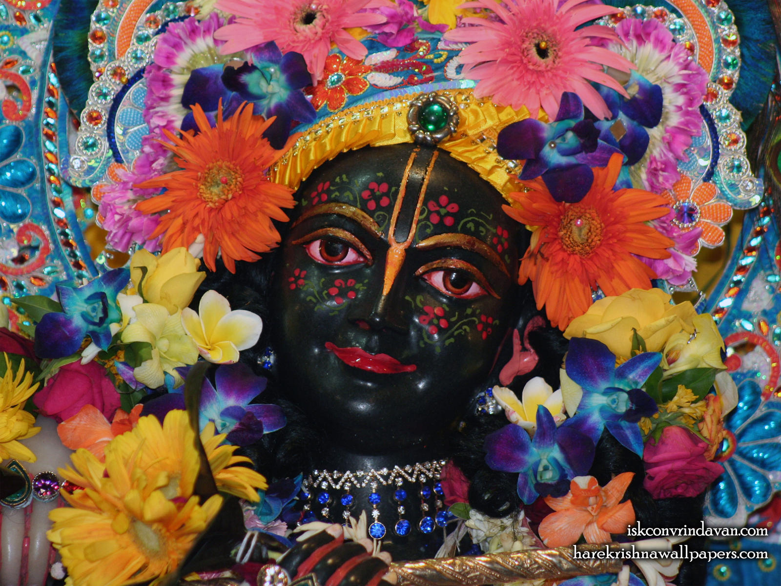 Sri Krishna Close up Wallpaper (013) Size1600x1200 Download