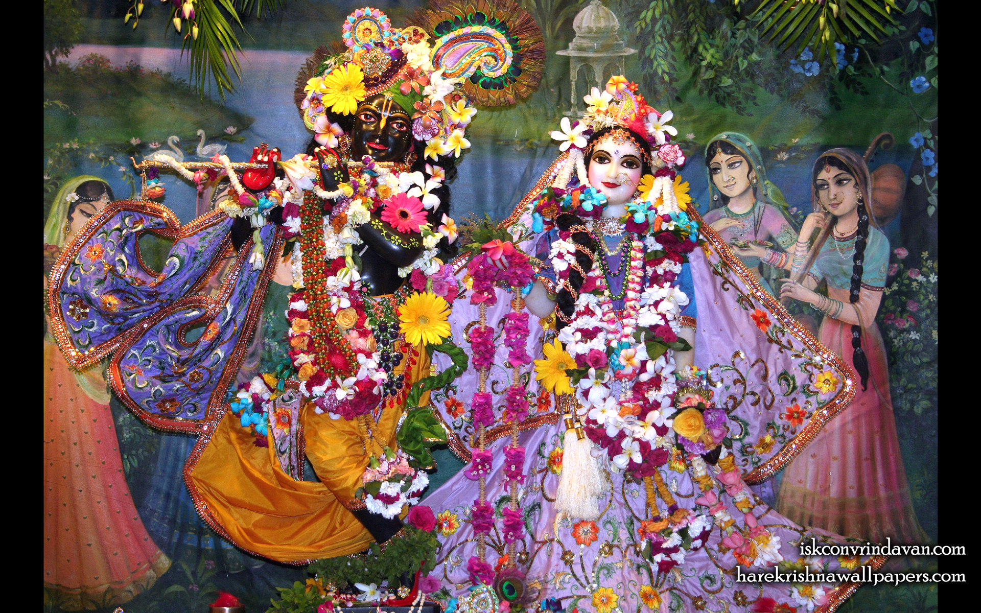 Sri Sri Radha Shyamsundar Wallpaper (014) Size 1920x1200 Download