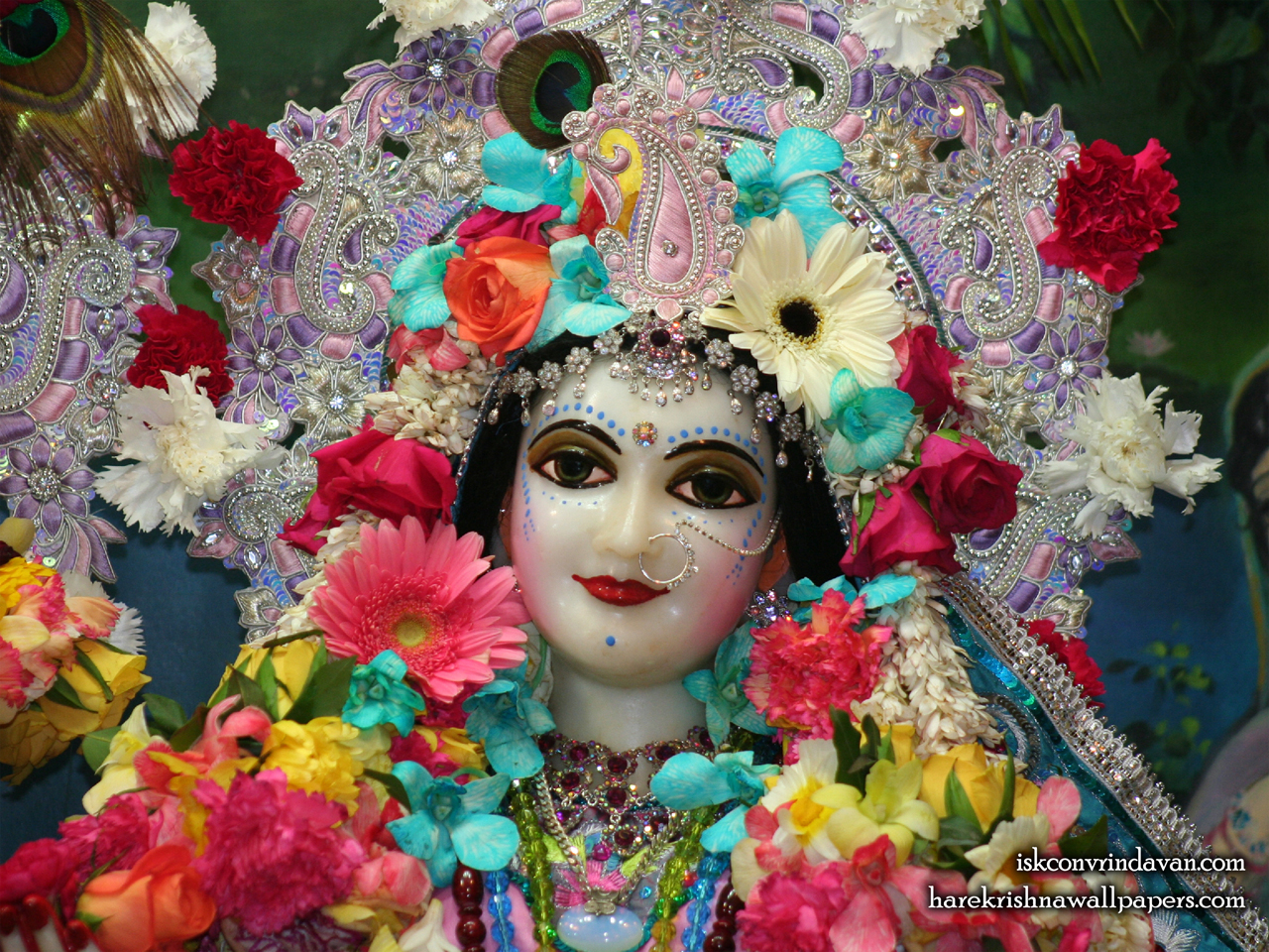 Sri Radha Close up Wallpaper (015) Size 1280x960 Download