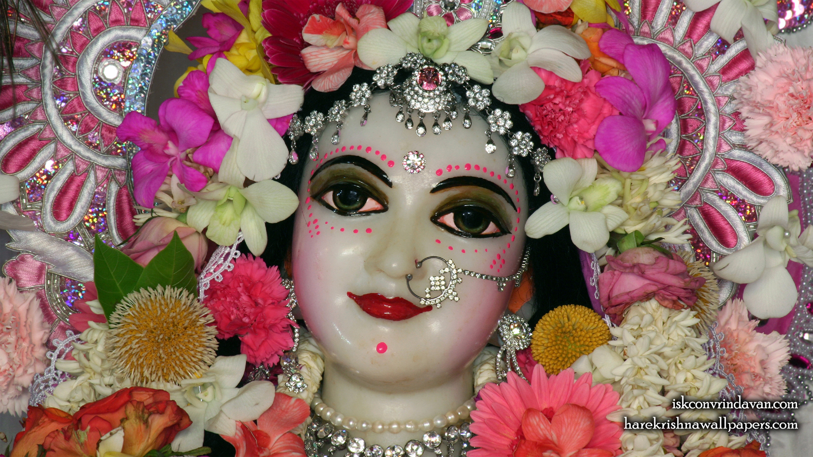 Sri Radha Close up Wallpaper (019) Size 1600x900 Download