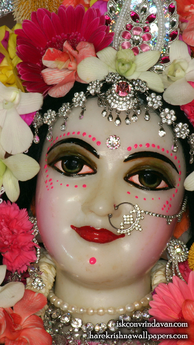Sri Radha Close up Wallpaper (019) Size 675x1200 Download