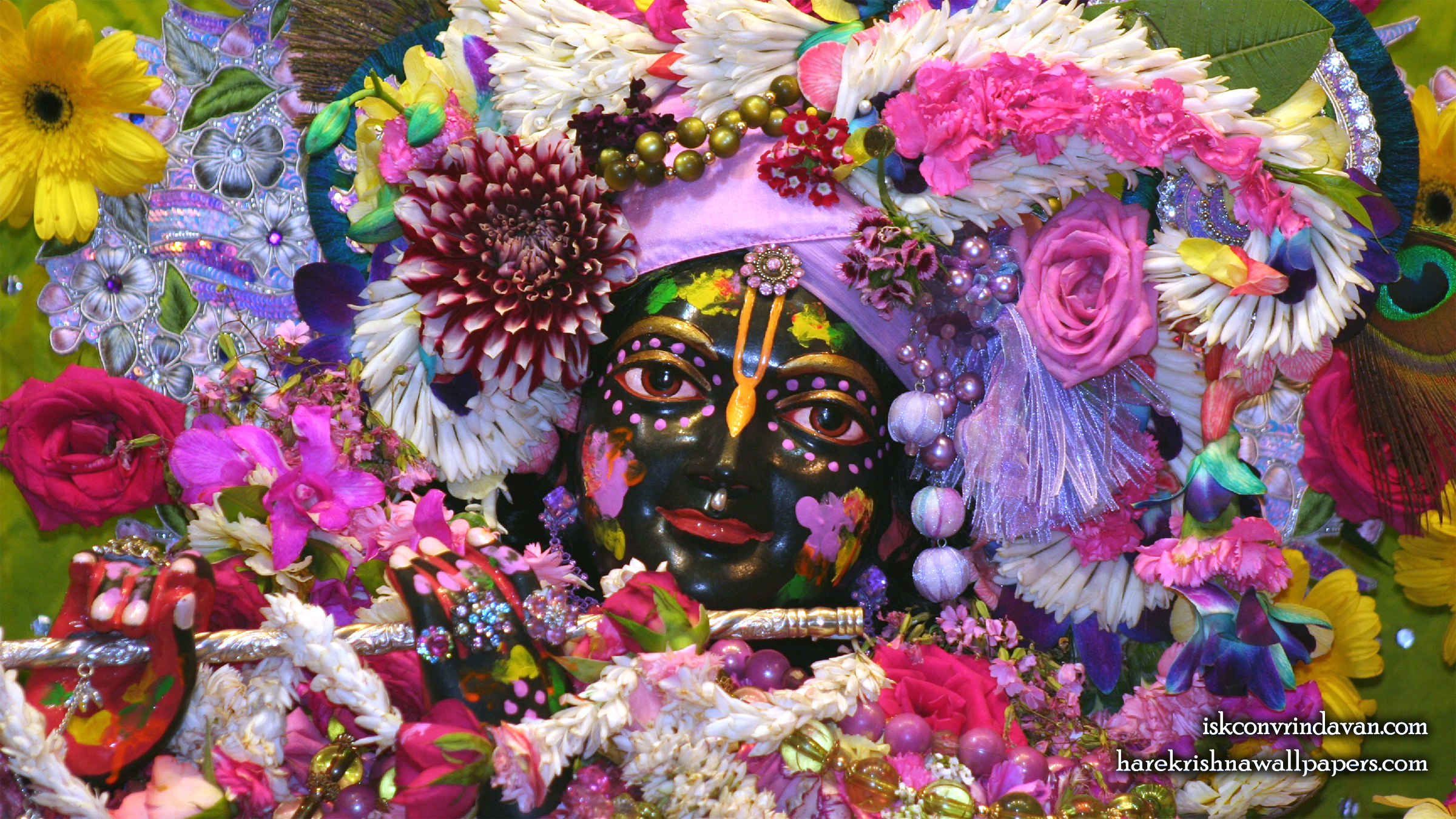 Sri Shyamsundar Close up Wallpaper (020) Size 2400x1350 Download